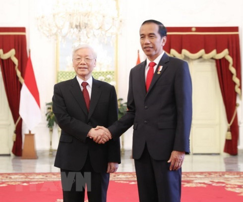 vietnam indonesia eye stronger strategic partnership
