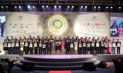 forbes vietnam honours top 50 listed firms