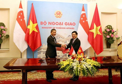 vietnam singapore closer than ever after 45 years of ties