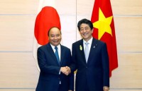 Vietnamese, Japanese Prime Ministers hold talks
