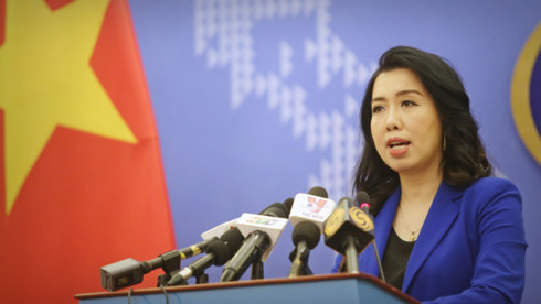 vietnam foreign ministry speaks about recent developments in east sea