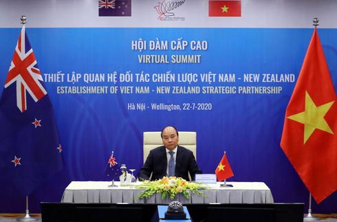 vietnam new zealand establish strategic partnership