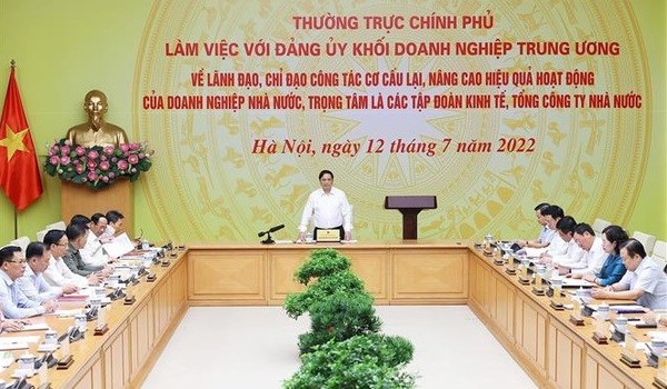 PM underlines need to optimise resources from SOEs hinh anh 1