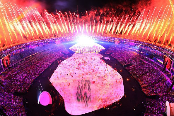 in pictures rio 2016 opening ceremony