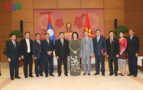 vietnam laos promote legislative ties