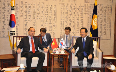 rok vietnam look to broader strategic partnership