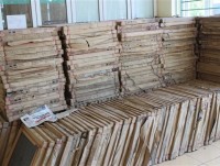 Arrests for more than 500 boxes of ceramic tiles imported illegally from China