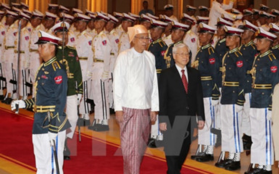 vietnam myanmar establish comprehensive partnership