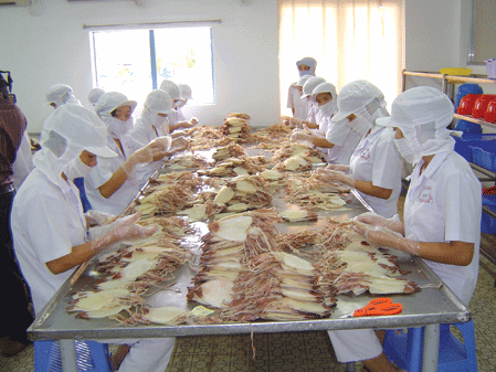 Cuttlefish, octopus exports to ROK up 40.5%