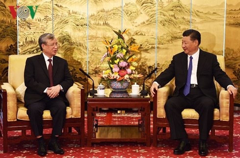 xi jinping reiterates chinas high regard for relations with vietnam