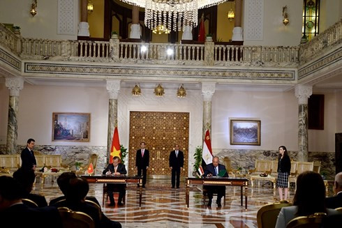 vietnamegypt hold high level talks