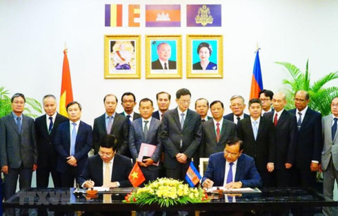vietnam cambodia look to foster partnership in 28 areas