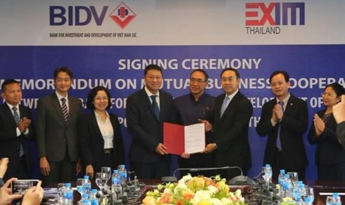 bidv exim thailand sign cooperation agreement