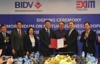 BIDV, EXIM Thailand sign cooperation agreement