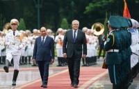 Welcoming ceremony for Australian PM in Hanoi