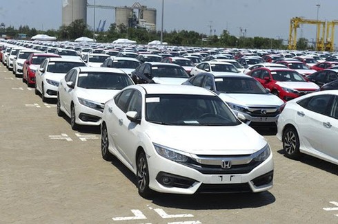 vietnam imports large quantities of cars from thailand