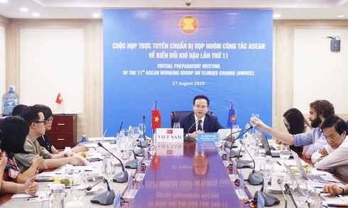 vietnam asean review climate change response activities