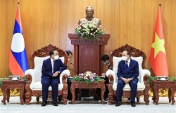 Vietnamese State leader meets with Lao Vice Presidents