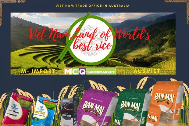 Over 10,000 Australian consumers to taste Vietnamese rice hinh anh 1