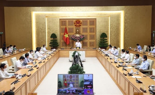 Prime Minister, southern localities discuss COVID-19 fight hinh anh 1