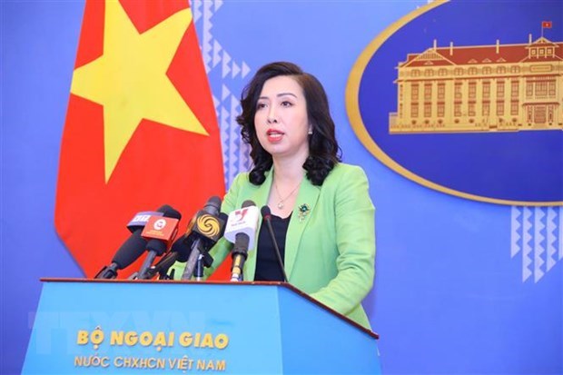 Vietnam wants relevant parties not to complicate Taiwan Strait situation: Spokeswoman hinh anh 1