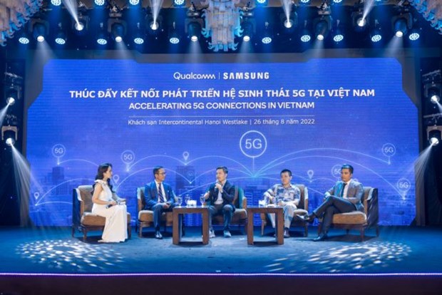 Firms urged to cooperate to accelerate 5G in Vietnam hinh anh 1