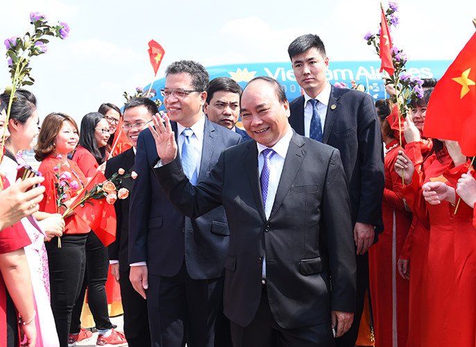 in photos pm phuc in beijing