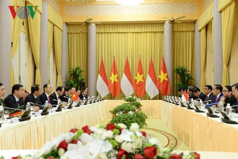 vietnam indonesia aspire to further enhance strategic partnership