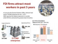 FDI firms attract most workers in past 5 years