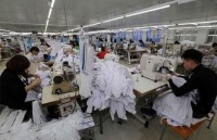 Vietnam’s textile export value up almost 7 pct in eight months