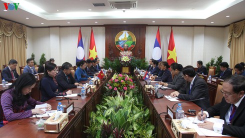 vietnam laos wish for stronger parliamentary cooperation