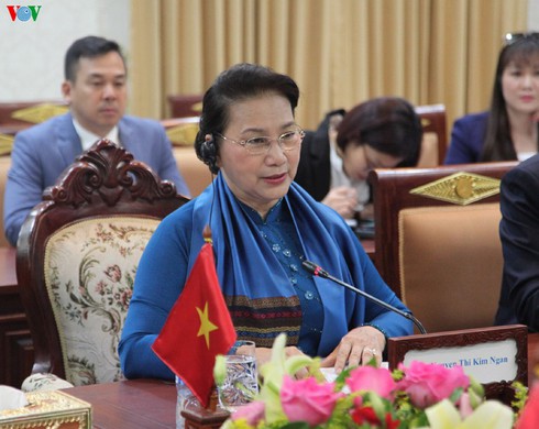 vietnam laos wish for stronger parliamentary cooperation