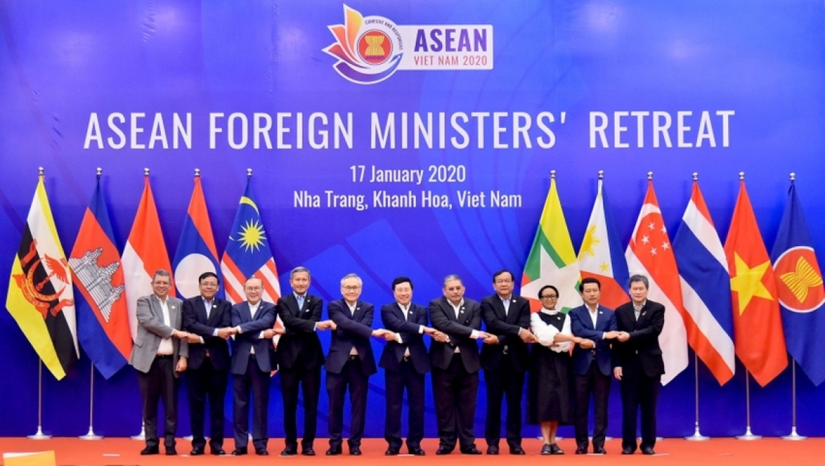 ASEAN Foreign Minister's Retreat held in January 2020 in Nha Trang, Khanh Hoa