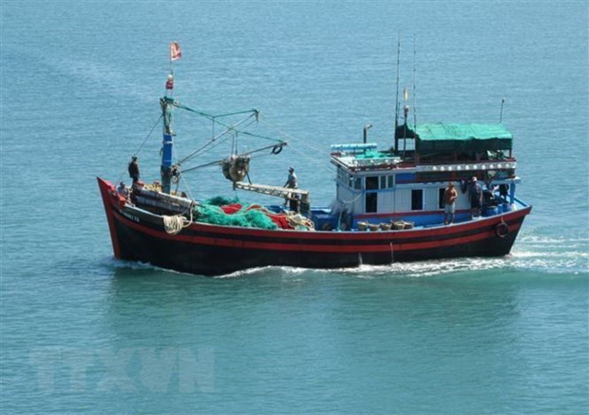 A Vietnamese fishing vessel (Source: VNA)
