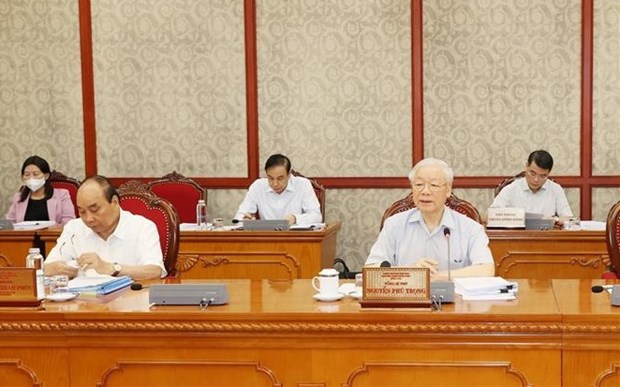 Corruption fight must be associated with negative phenomena prevention: Party chief hinh anh 1