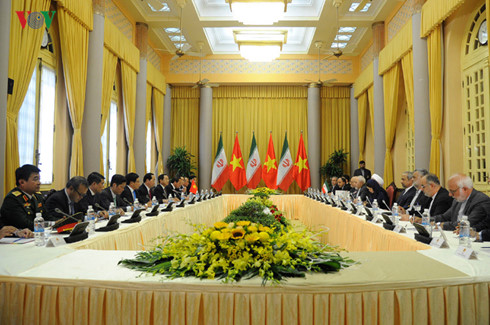 vietnam iran uphold political ties