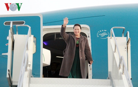 na chairwoman begins kazakhstan visit