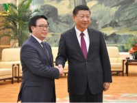 Chinese Party chief hosts Vietnamese Party leader’s special envoy
