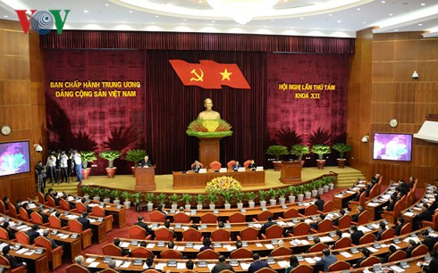 party central committee convenes 8th session in hanoi