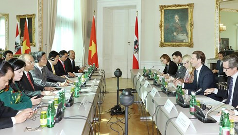 vietnam austria hold high level talks
