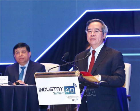 industry 40 summit 2019 and international expo open in hanoi