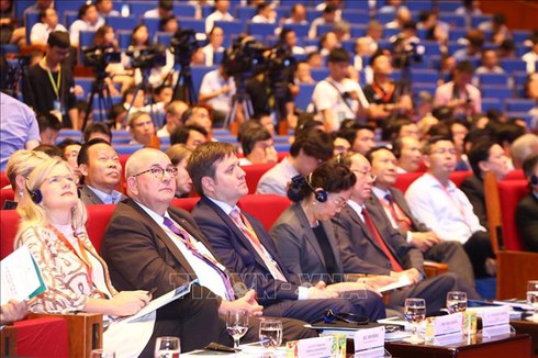 industry 40 summit 2019 and international expo open in hanoi