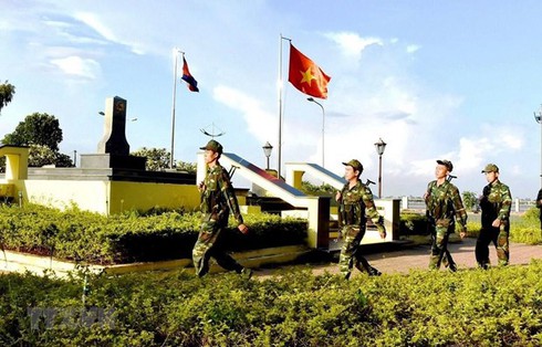 vietnam cambodia work to build common border of peace