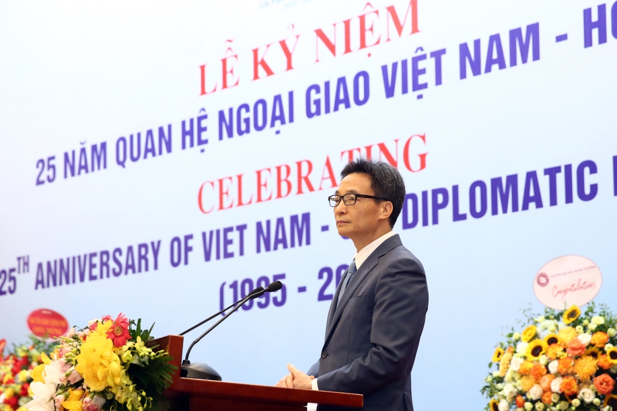 Deputy Prime Minister Vu Duc Dam says October 7 Vietnam considers the United States a partner of leading importance in its overall foreign policy. (Photo: VGP)
