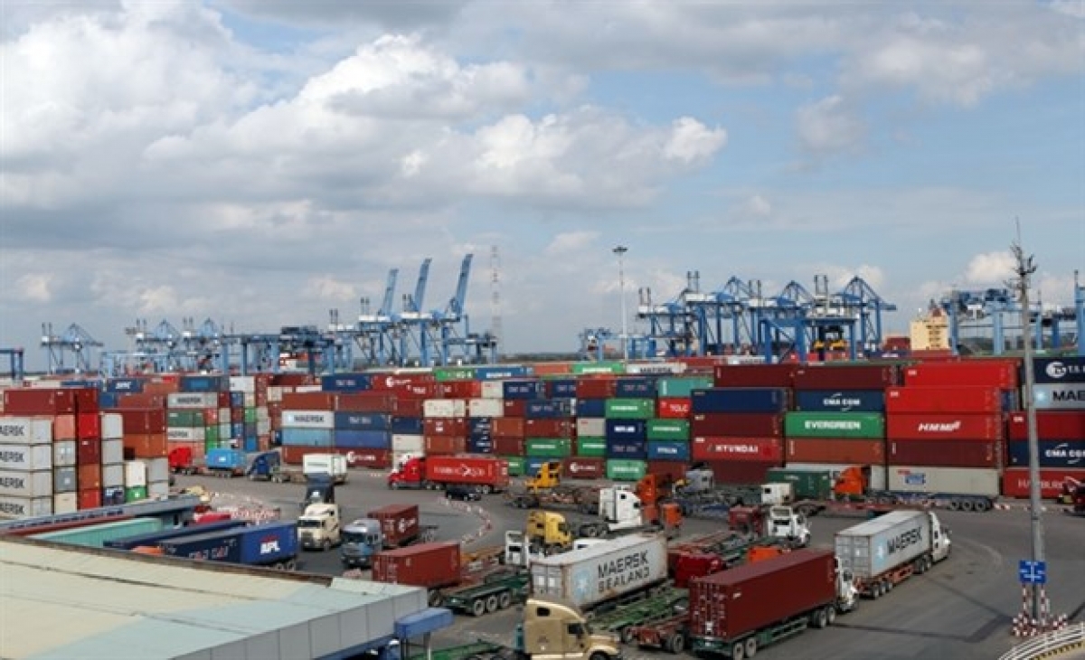 Cat Lai Port in HCM City. Small and medium-sized logistics enterprises need to embrace digital transformation to enhance their global competitiveness post-pandemic, an online conference on the logistics industry heard recently.