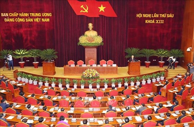 13th Party Central Committee’s sixth plenum concludes hinh anh 2