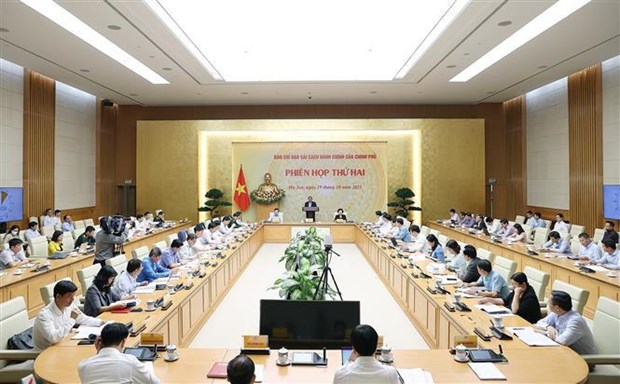 PM chairs Gov’t Steering Committee for Administrative Reform’s 2nd meeting hinh anh 2
