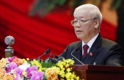 Party leader congratulates Chinese Party General Secretary on re-election