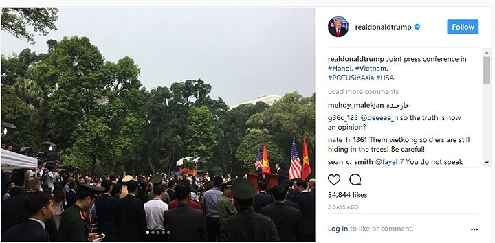 vietnam as seen by us president donald trump