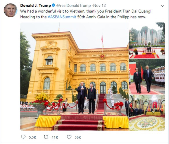 vietnam as seen by us president donald trump